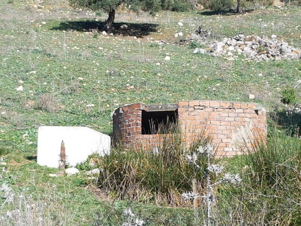 Pozo de la Colada de Casares (M. Limón Andamoyo, febrero 2022)