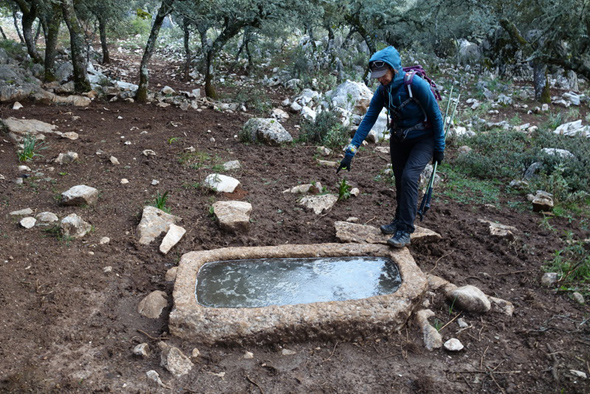 Pilón del Hoyo del Hombre (M. Limón Andamoyo, marzo 2022)