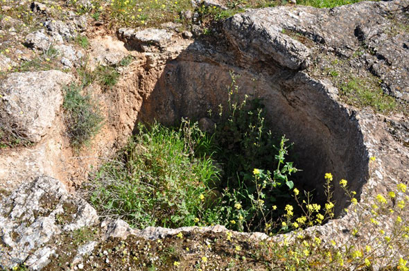 Aljibe del Castellum de Santillán (M. Limón Andamoyo, marzo 2024)