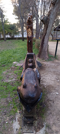 Fuente del Parque de la Glorieta (D. Izquierdo Martínez, febrero 2026)
