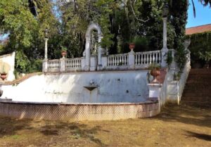 Fuente estanque de la Huerta de Segovia (F. Muñoz Carreras, abril 2019)