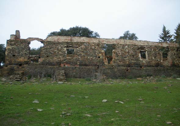 Restos de la casa y patio de caballerías de D. José Salmerón (J. A. Palomino León, febrero 2010)