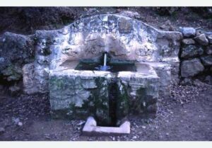 Fuente de la Taza (A. Castillo, febrero 2001)