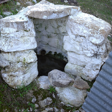 Fuente de la Pasailla (L. M. Rosales, febrero 2021)