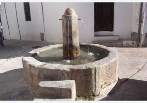 Fuente de los Cuatro Caños (A. Bañuelos Arroyo, diciembre 2008)