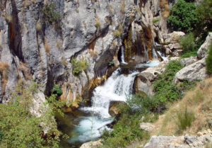 Nacimiento del río Castril (C. Herrera, agosto, 2004)