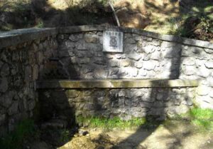 Fuente de la Canalica (A. Guzmán Rodríguez, octubre 2009)