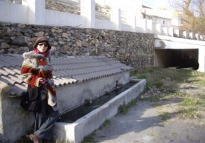 Pilar y lavadero de Arriba (A. Benavides, febrero 2011)