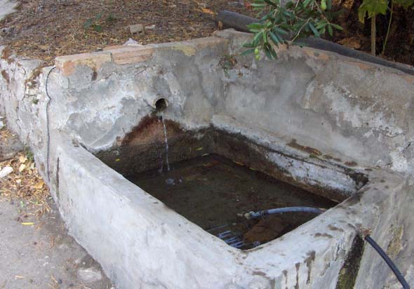 Fuente de la Huertezuela (S. Rodríguez, septiembre 2011)