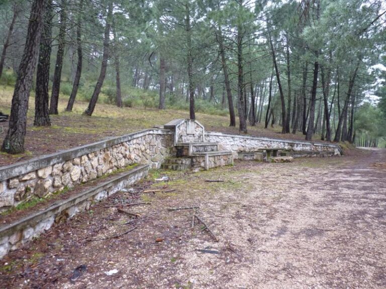 Fuente del área recreativa del Poyo de los Burgos (J. D. Cano Cavanillas, marzo 2011)