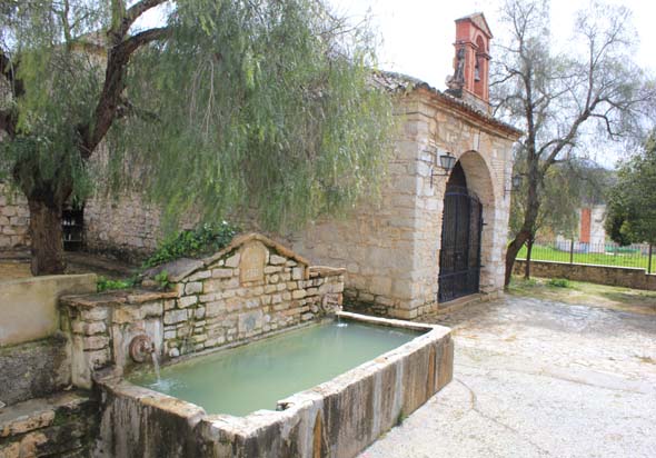 Fuente de la Ermita de San Cosme y San Damian (J. A. Palomino, matzo 2013)