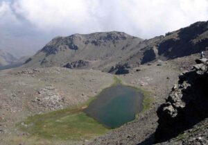 Laguna de Aguas Verdes (A. Castillo, julio 2005)